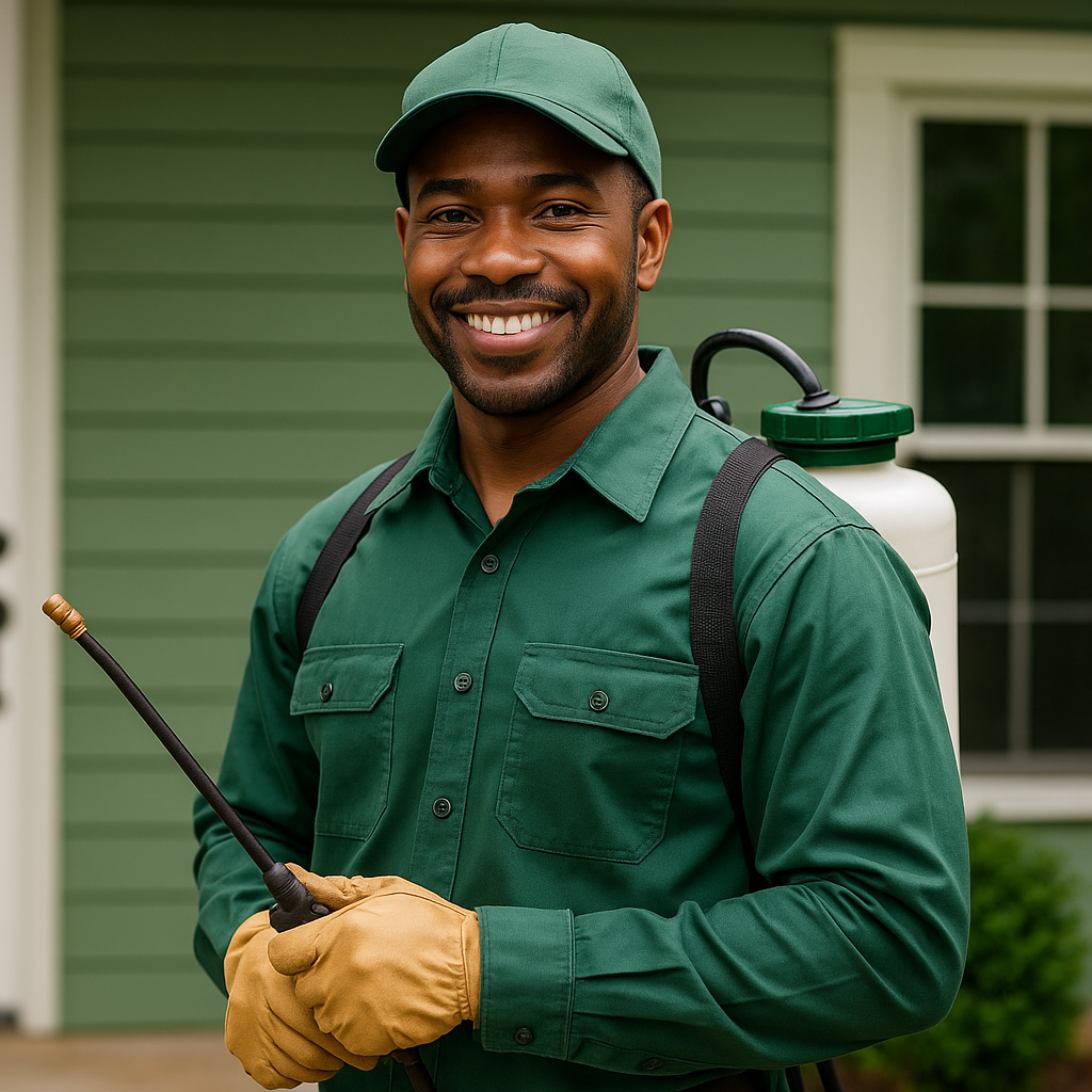 b pest control man