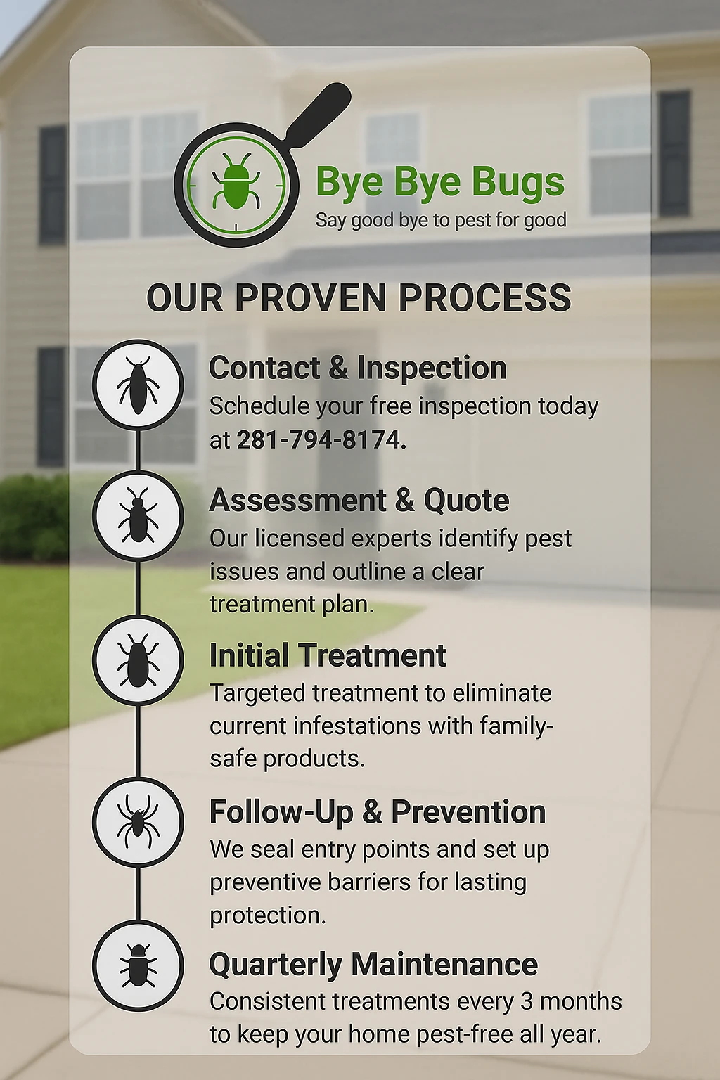 bye bye bugs texas booking process